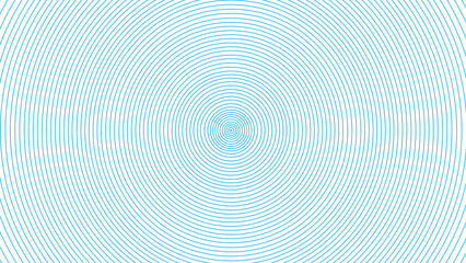 Vibrant blue concentric circles forming a hypnotic ripple effect, suitable for technology, water, or abstract backgrounds.