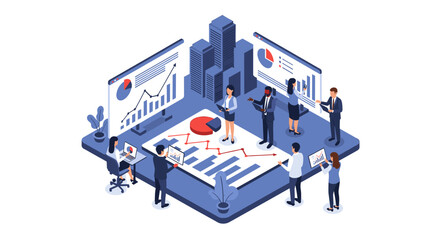 A joyful group of professionals celebrating success, perfect for motivational content in marketing materials.