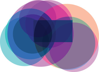 Obraz premium Electric Blue Bright Geometric Polygon Abstract Background Low Poly Vivid Design