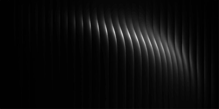 Dark abstract blue background featuring a metallic silver texture with sleek gray lines and striped steel patterns for a modern vector illustration wallpaper design