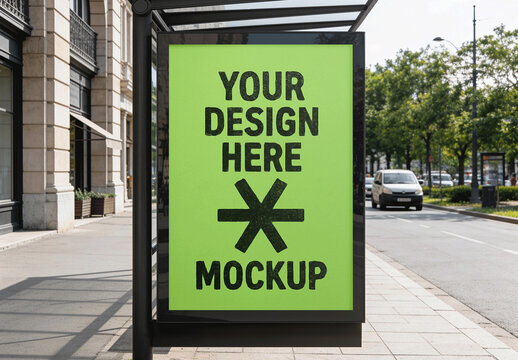 Bus Stop Mockup