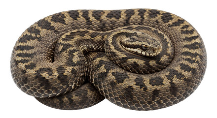 Obraz premium snake on a white background, png