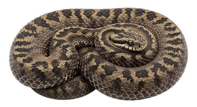 snake on a white background, png