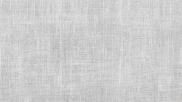 Natural White Linen Fabric Texture