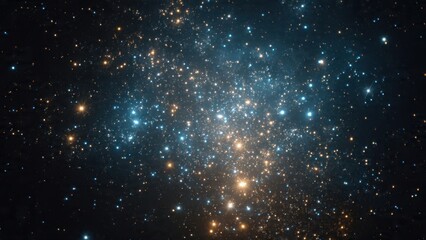 Obraz premium Stunning Galaxy of Stars in Deep Space