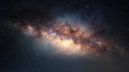 Obraz premium Stunning Milky Way Galaxy View