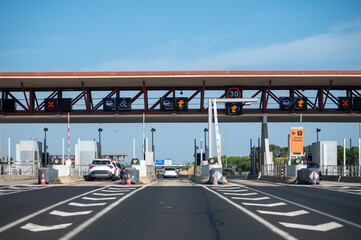 Scenic Highway Journey Along Motorway