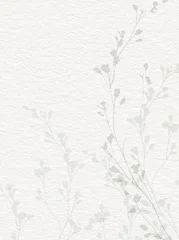 Delicate watercolor botanical digital paper floral background in soft basic nude beige tones © Anna Sokol