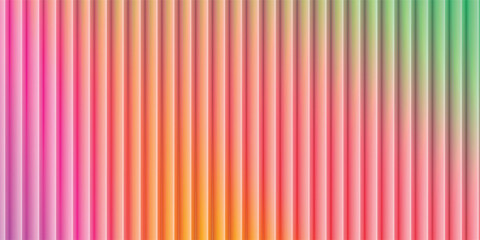 Obraz premium Corrugated vivid Blue yellow and orange colors combine to create an abstract glass background.purple acrylic glass vector texture background
