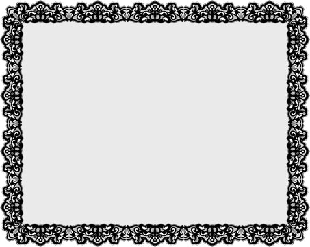 Lace Rectangle Frame