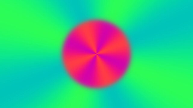 Circle ring with four‑fold wavy pattern abstract background animation