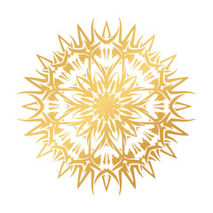 abstract yellow flower