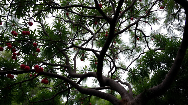 longan and longan tree