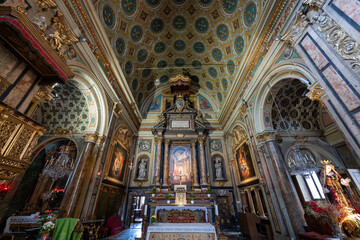 Obraz premium Interior of Chiesa di San Carlo Borromeo - Turin, Italy