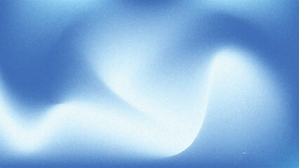 Abstract Blue and White Blurred Gradient Background with Soft Light and Shadow
