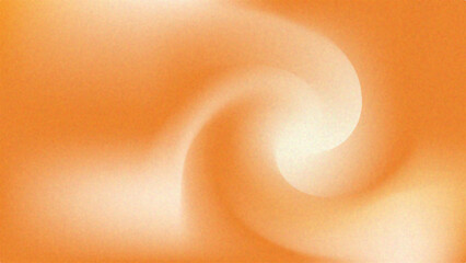 Abstract Orange Blurred Gradient Background with Soft Light Swirl