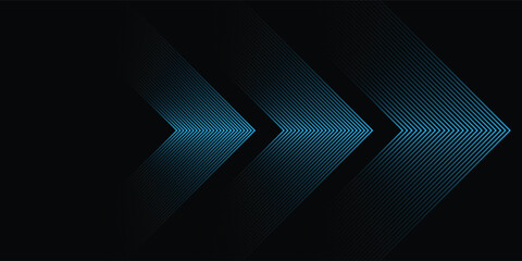 Obraz premium 3D orange blue techno abstract background overlap layer on dark space with glowing lines decoration. Modern graphic design vector eps10