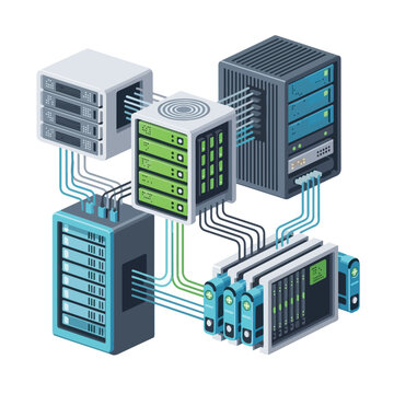 Computer Servers and Data Storage Systems.