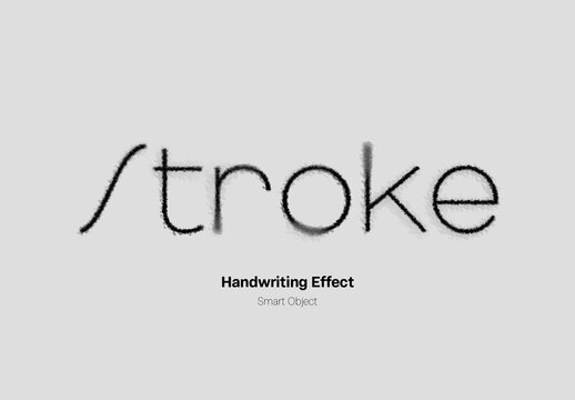 Sketch Ink Handwriting Text Effect