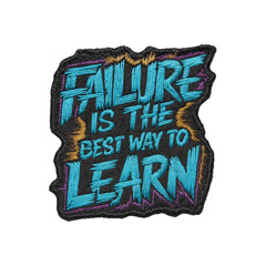 failure is the best way to learn batch embroidery design