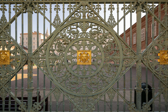 Royal Palace Gate Ironwork - Turin, Italy