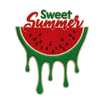 sweet summer batch embroidery design