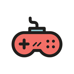 Obraz premium Vector video game controller icon