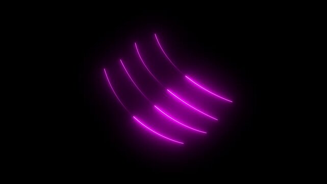 Abstract glowing claw effect animated animal scratch effect flaming scratch light effect. 4k neon fire scratch looping ,fire slash effect on black background.