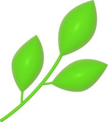 귀여운 연두색 잎파리