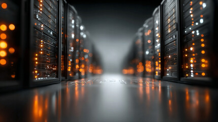 Smart storage systems visualization showing intelligent data management scalable enterprise storage infrastructure digital technology background modern abstraction