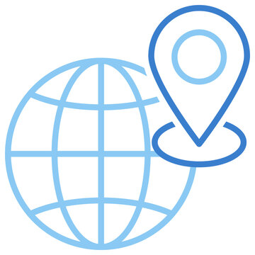 Ip Address Dual Tone Outline Icon