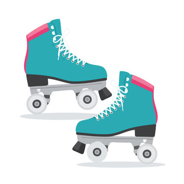 Colorful Classic Inline Skates for Recreational and Sport Use