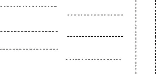 The image features a simple but striking black and white drawing of four horizontal lines, all drawn in a dotted style. The lines are oriented horizontally, which can convey a sense of stability and t © MSTADURI