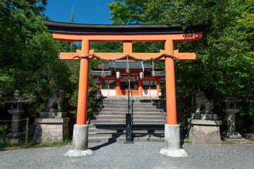 Uji Shrine in Kyoto, Japan