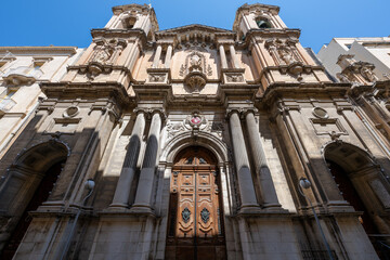Obraz premium St. Paul's Shipwreck Church facade - Valletta, Malta