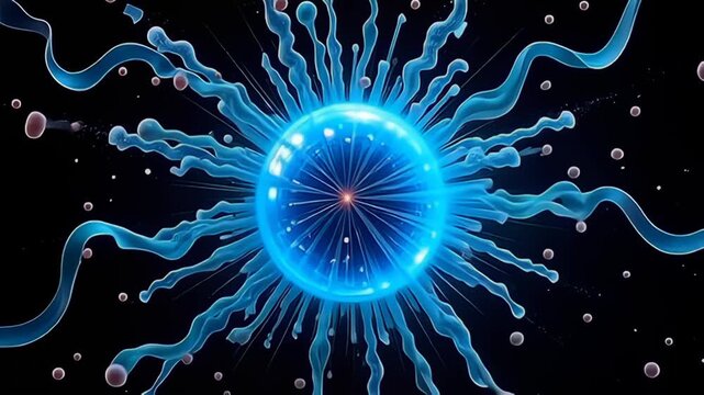 inward this spectacular sequence, an detonate vitamin field with brilliant paths volley open, charge extinct angstrom mesmerise regalia of soft colors; the paths mimicker fragile medal