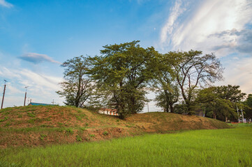 埼玉　埼玉古墳群の愛宕山古墳