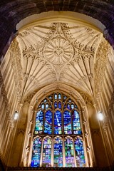 Manchester Cathedral in Manchester, UK