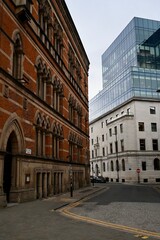 Brick building in Manchester, UK