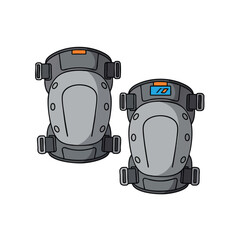 Pair of Modern Motorcycle Protective Gear for Safety and Adventure