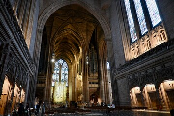 Liverpool Cathedral in Liverpool, UK