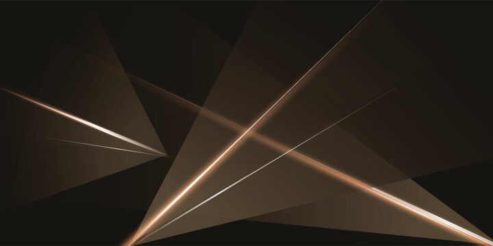 Luxury gold-black background, abstract elegant background vector for branding presentation