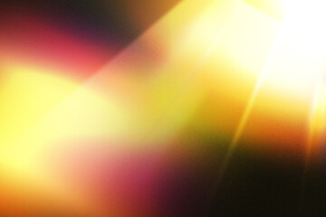 Fototapeta premium An abstract image showcasing a vibrant burst of light with radiant flares and a dark background