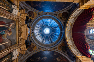 Dome ceiling of St. Paul's Shipwreck Church - Valletta, Malta © demerzel21