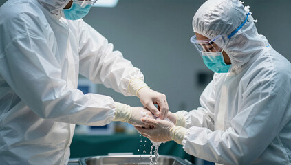 Rigorous Hand Hygiene Protocol Before PPE Donning