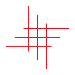 Abstract Grid Lines Vector Background