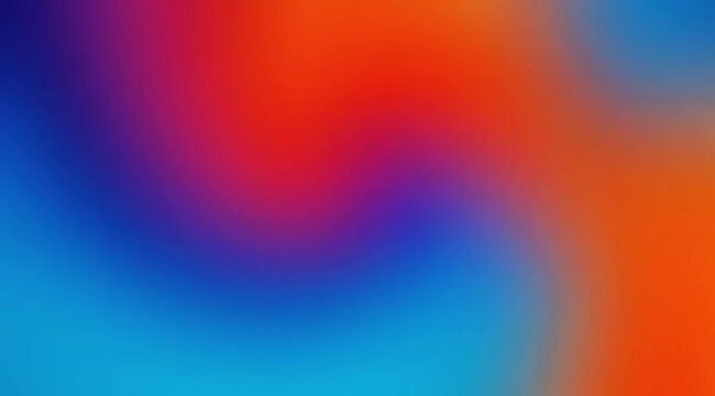 Abstract vibrant multicolor gradient background with smooth transition blending pink, red, blue, cyan, and orange tones. Dynamic color fusion creates a bold, modern, and energetic digital backdrop. 