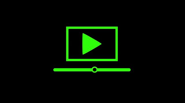 A striking visual representation displays a vibrant lime green u shaped bracket set against a stark completely black background creating contrast high quality professional