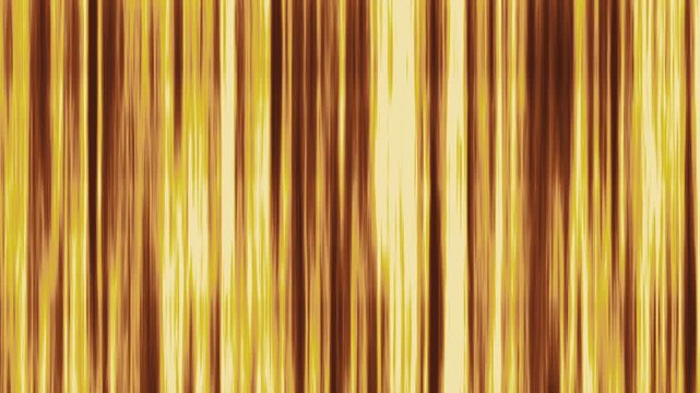 Golden Anime Speed Lines Motion Background with Vertical Light Streaks. Abstract motion graphic background featuring vibrant golden and orange vertical speed lines.