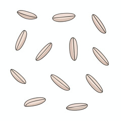 Healthy Whole Grain Organic Seeds for Cooking and Nutrition